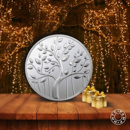 Image of MMTC - PAMP Banyan Tree Silver(999) Coin With Capsule Packing