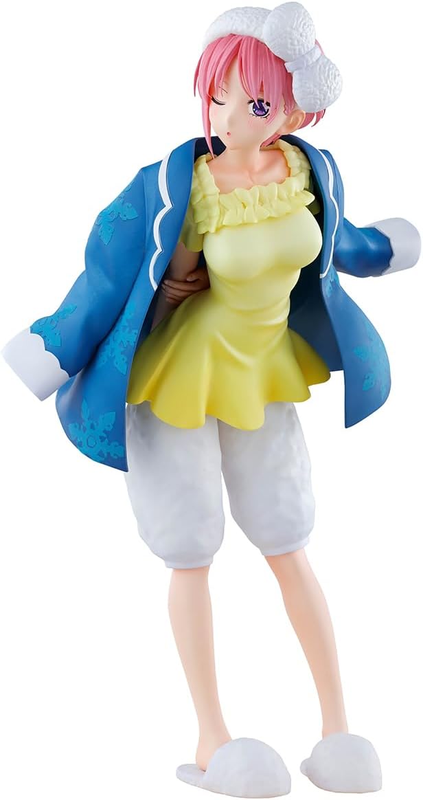 Ichibansho Figure - The Quintessential Quintuplets - Yotsuba Nakano (Loungewear ver.), Bandai Spirits Collectible Statue