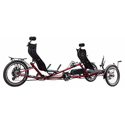 Recumbent Bicycle Tandem Trike Bike Motorized Tandem Recumbent