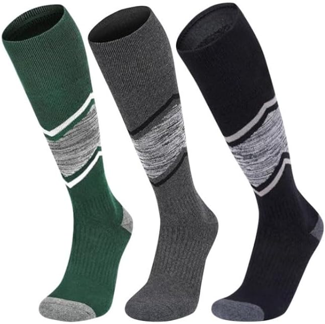 Men's Women's High-top Warm Socks for Hiking Outdoor Sports for Circulation, Athletic Recovery & Travel
