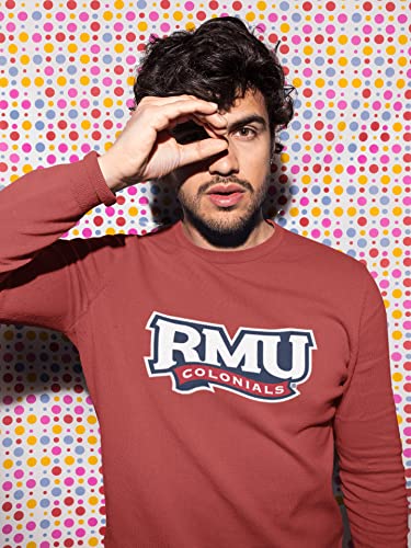 CreateMyTee | Robert Morris University Colonials Crewneck Sweatshirt3