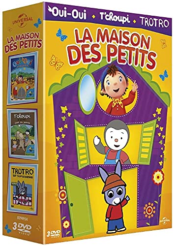 La Maison des petits - Coffret - En route avec Oui-Oui + T'choupi fait du poney + Trotro est trop gourmand [Pack]