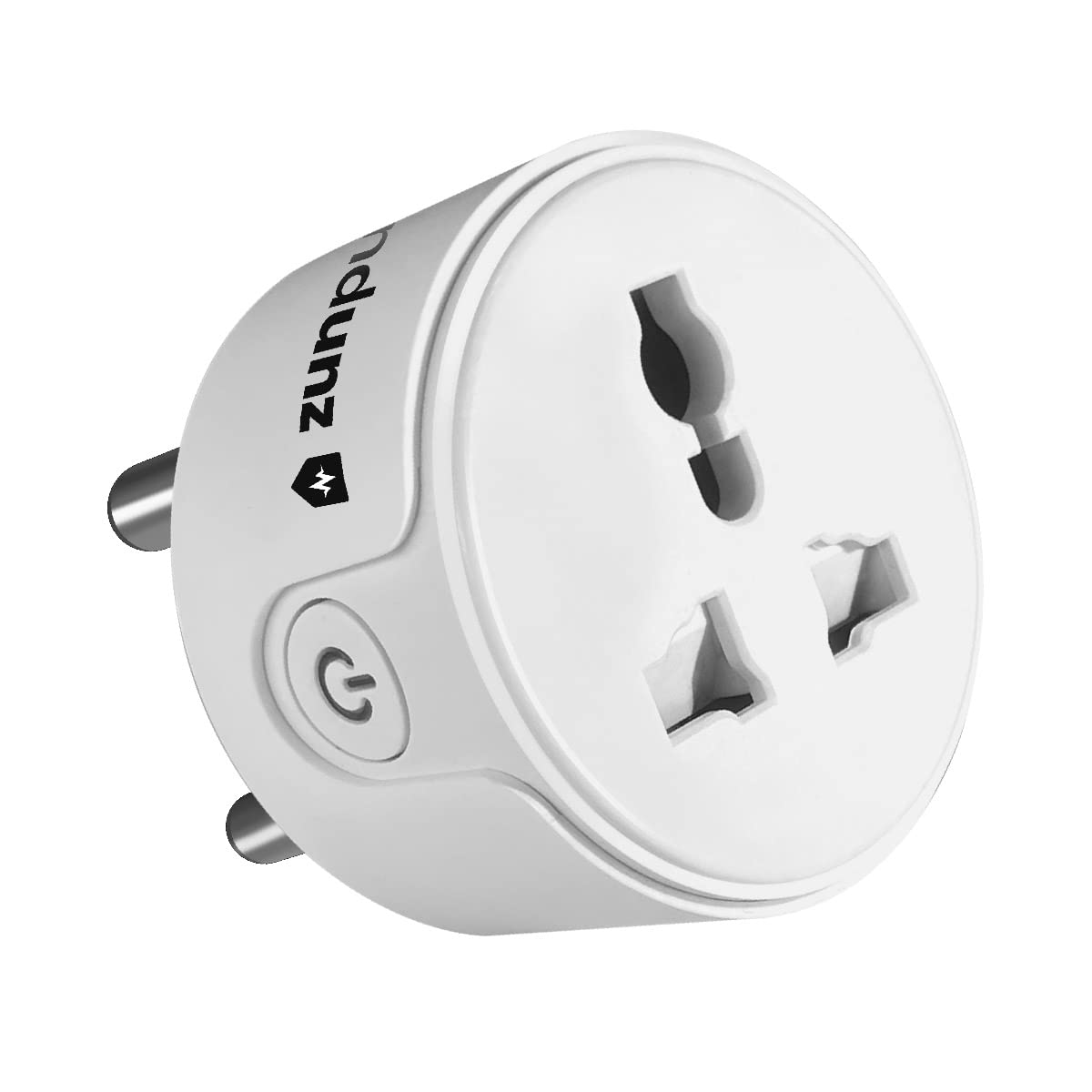 zunpulse 10A Smart Plug Pro with Wi-Fi Connectivity and Energy Monitoring (White)