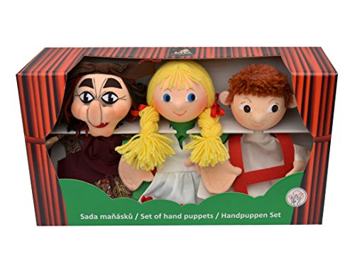 MUBRNO 22790A Hänsel und Gretel Box Handpuppen, Mehrfarbig Cover