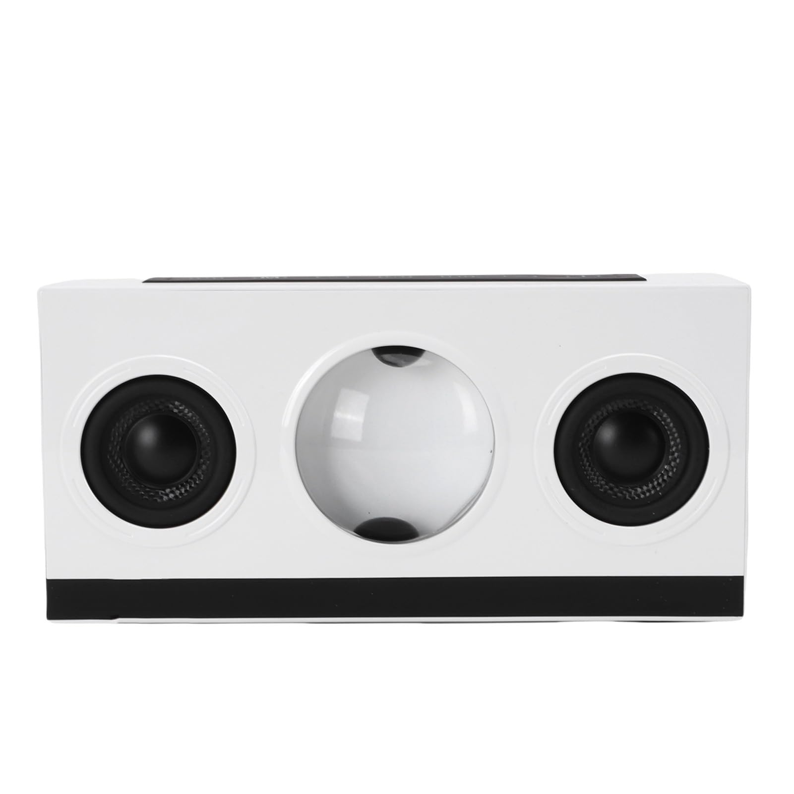 Tosuny Altoparlante Ferrofluido - Altoparlante Fluido Magnetico con Luci LED e Sveglia, Bassi Potenti, la Musica Prende Vita con Il Ferrofluido Danzante (White)