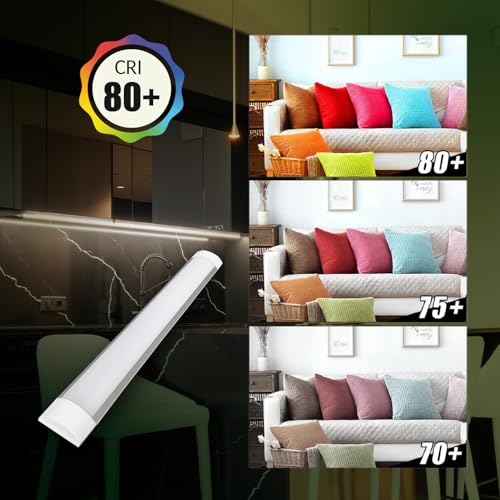 LED ATOMANT Pantalla Luminaria LED 120cm 40W CCT 3000-6500K 4000lm - Imagen 8