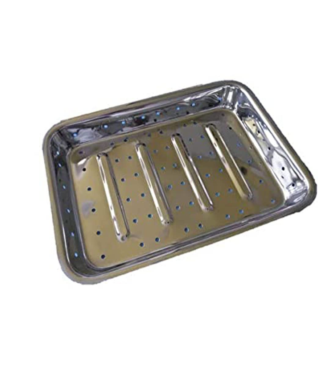 Mowell Medical Instrument Stainless Steel Perforated Tray with Handle-Size -9” x 6” x 2" (0.5mm) (B08XW2HDL8) Amazon Price History, Amazon Price Tracker