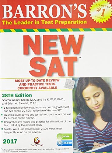Buy BARRON'S NEW SAT 2017- 28TH EDITION Book Online at Low Prices in India | BARRON'S NEW SAT ...