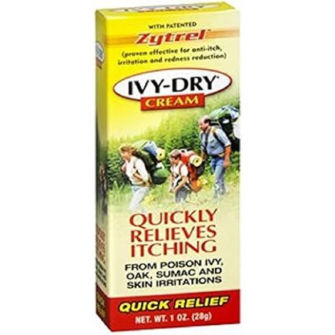 Ivy Dry Quickly Relieves Itching Cream 1 oz (4 Pack) Cover