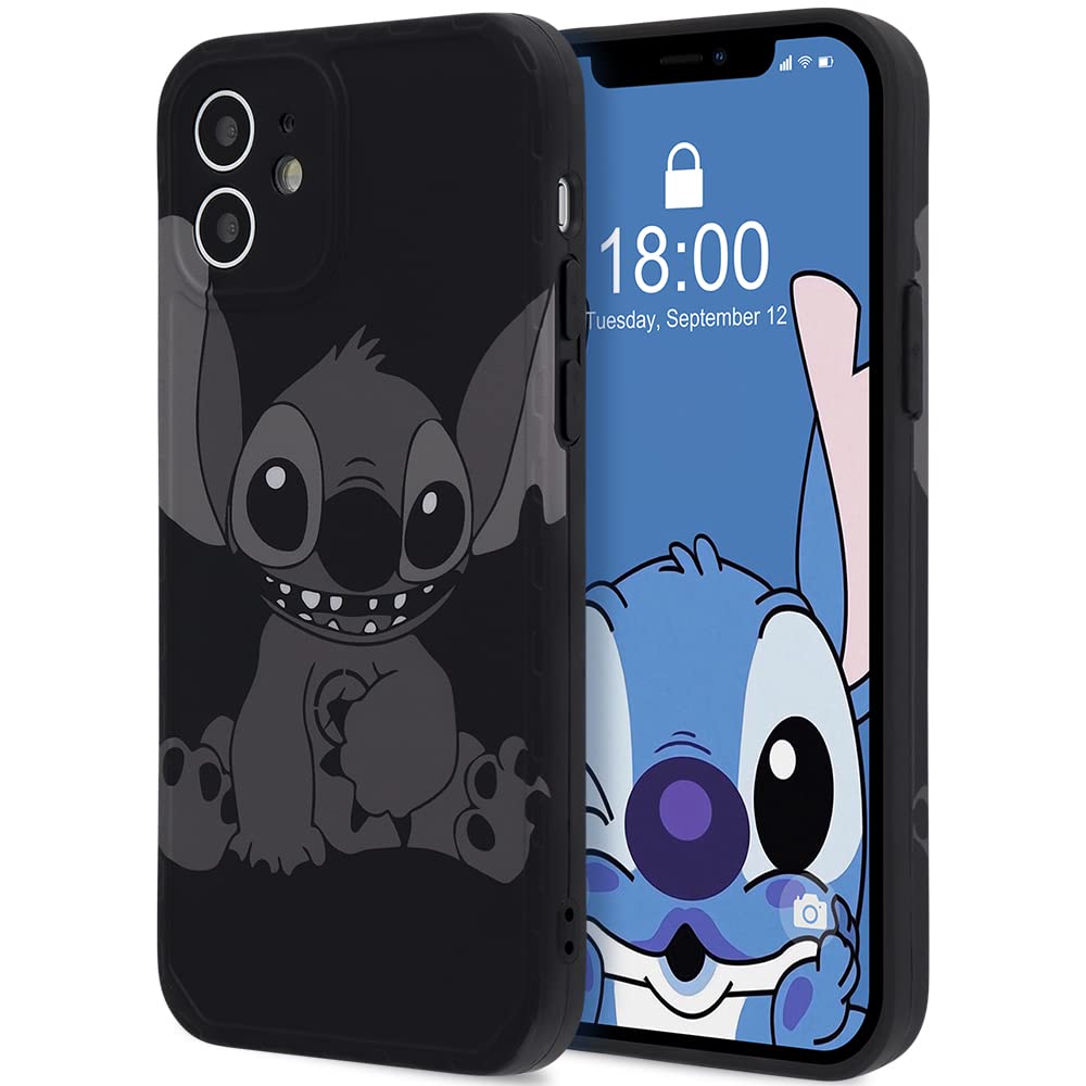 Cusphorn Phone Case for iPhone 12, Cute Cartoon Personalized TPU Protective Durable Shockproof Dropproof Phone Cover Compatible with iPhone 12 (Cartoon 05)