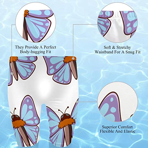Jammers de natación Mariposa con resistencia larga para un entrenamiento de carreras exigente 2