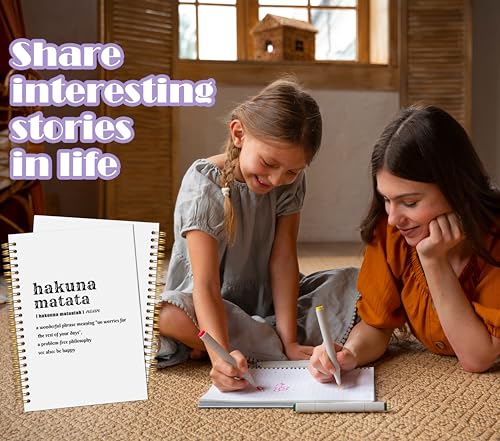 Prise de notes efficace avec le carnet de motivation Hakuna Matata format A5 - 6