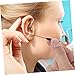 FOMIYES 40pcs Hearing Amplifier Cleaning Rods Cleaning Tools for Ear Vent Maintenance Comfortable Grip Portable Accessories for Cerumen Removal