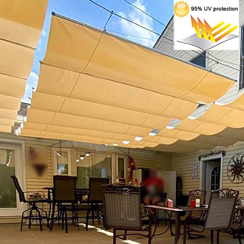 Voile d'ombrage extérieur en polyester étanche pour terrasse