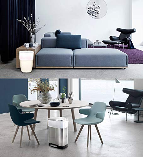 Forid Clear Small Trash Bags - 4 Gallon Garbage Bags Wastebasket Bin Liners 220 Count Plastic Trash Bags For Bathroom Bedroom Office Trash Can #TOP4