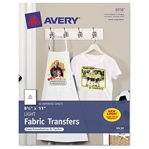 Avery 8938 Iron-On Transfers Cover
