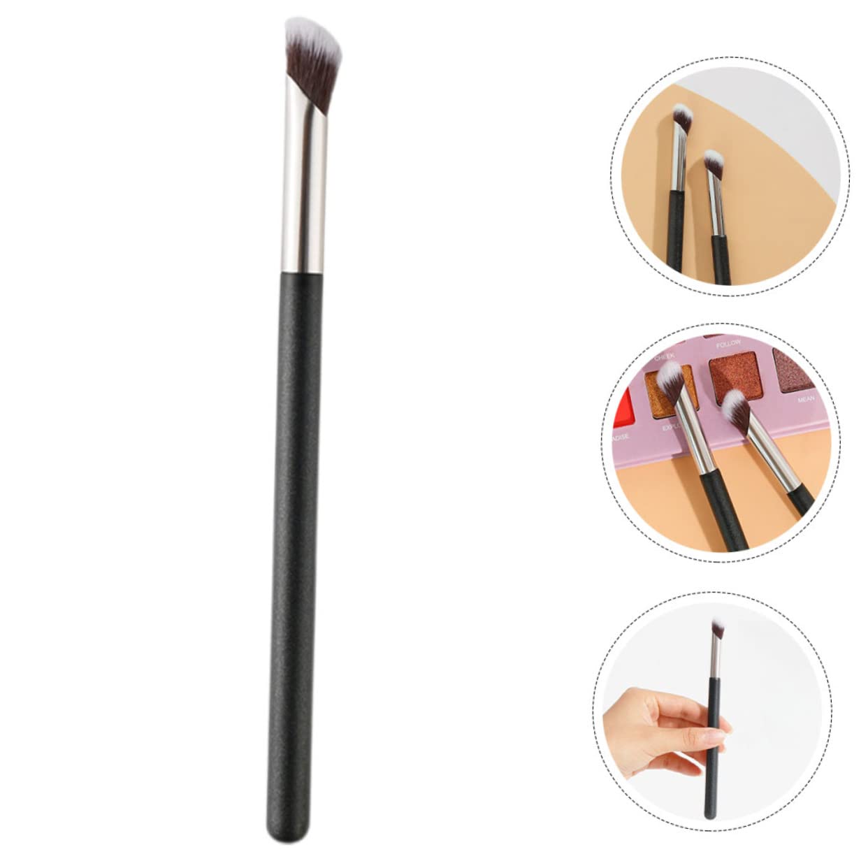 MERRYHAPY Eyes and Face Makeup Brush Concealer Brush for Cream Liquid Powder under Eye and Eyebrow Concealer