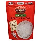 MIRACLE NOODLE Organic Plant Based Fettuccine Noodles, 7 OZ