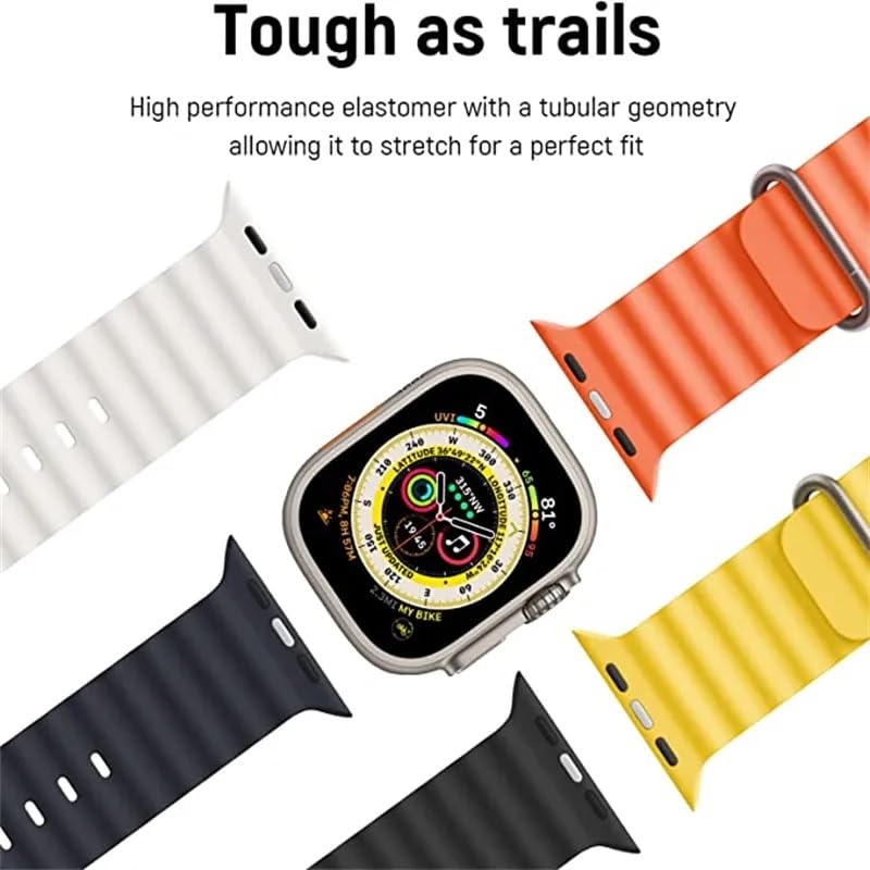 Image of STRAPY Strap Bands for F ire Boltt Ring BSW005, Compatible with 42mm | F ire Bolt Ring Pro BSW029 || Fire Boltt Ring Plus | F ire Boltt Call BSW014 | F ire Boltt Visionary BSW046 | Smartwatch Only