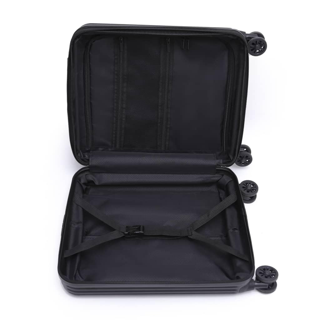 Cruisair 40x30x20cm, 55x40x20cm, 55x40x23cm, 55x35x25cm walizka, czarny, 55x40x23cm, Walizka