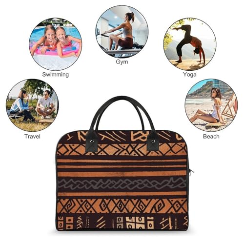 Maletín Ligero Estilo Tribal para Laptop Unisex miniatura 4