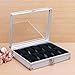 Produktbild NBVCX Home Accessories Watch Box Organizer Watch Box Slots Aluminum Alloy Watches Display Storage with Transparent Lid White