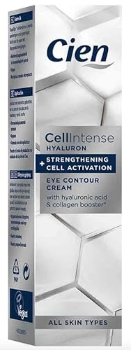 Cien - Cell Intense - Contorno de Ojos 15 ml. con Ácido Hialurónico y Colágeno. Activación Celular. Para todo tipo de pieles.