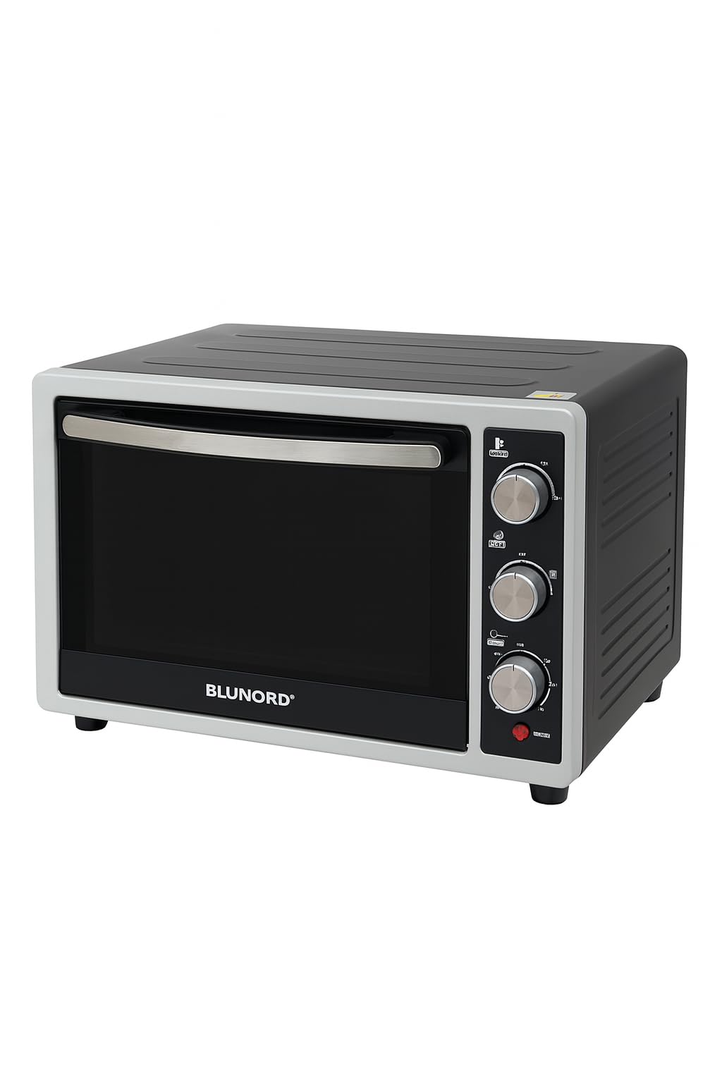 Forno Elettrico Ventilato 32 Litri 6 Funzioni Cottura 90-230°C Doppio Vetro Timer 60 Min