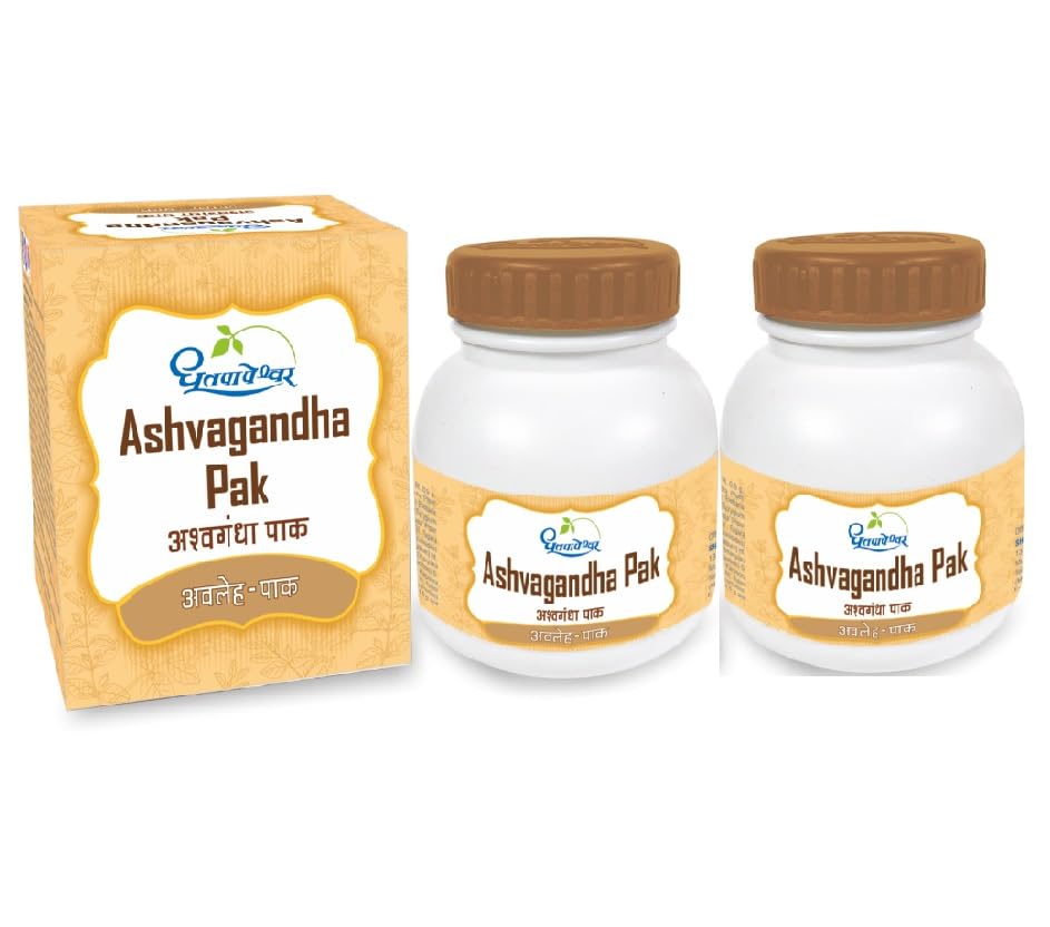[BRSRAGL6A4PA433P] Dhootapapeshwar Ashwagandha Pak -Granules Pack of 2 (200gm Each)