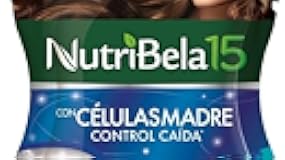 Nutribela 15 celulas madres raparacion y control de caida para el cabello tratamiento capilar (verde y azul)
