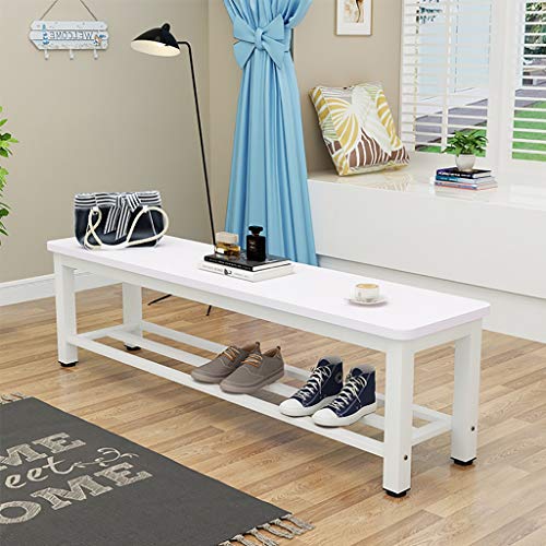 Taburete para sofá y baño de dos capas en formato banco de pasillo 120cm 3