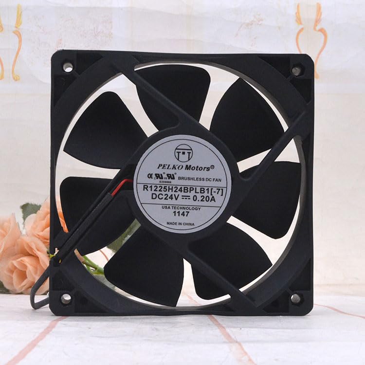 24V 0.20A 12025 R1225H24BPLB1-7 Inverter 12cm Fan