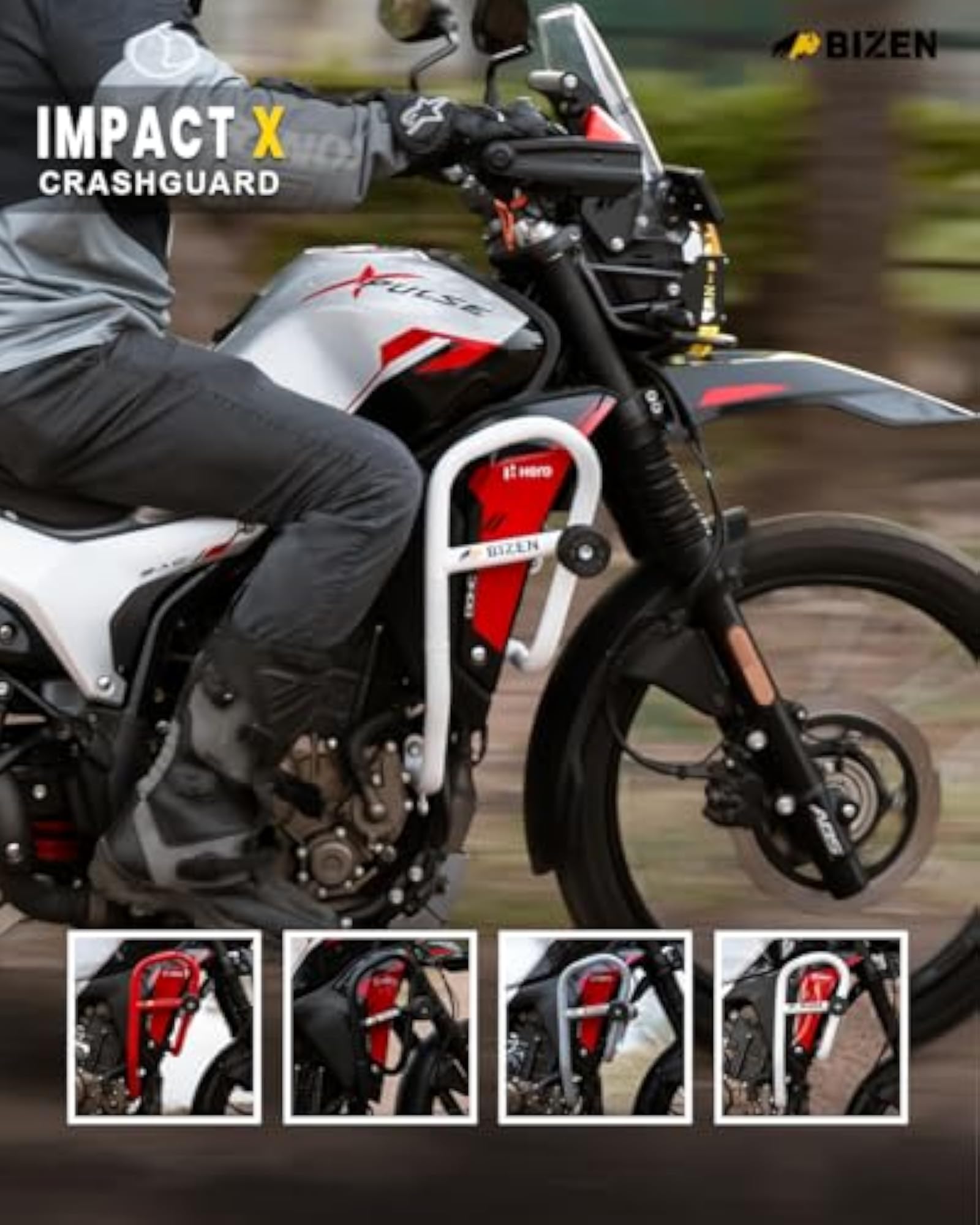 Hero Xpulse 210 Touring Luggage Saddle Stay/Panniers