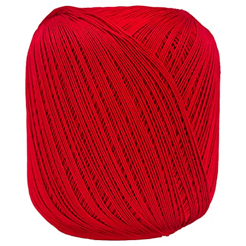 Image of Aunt Lydia 151.0494 Value Crochet Thread, Victory Red