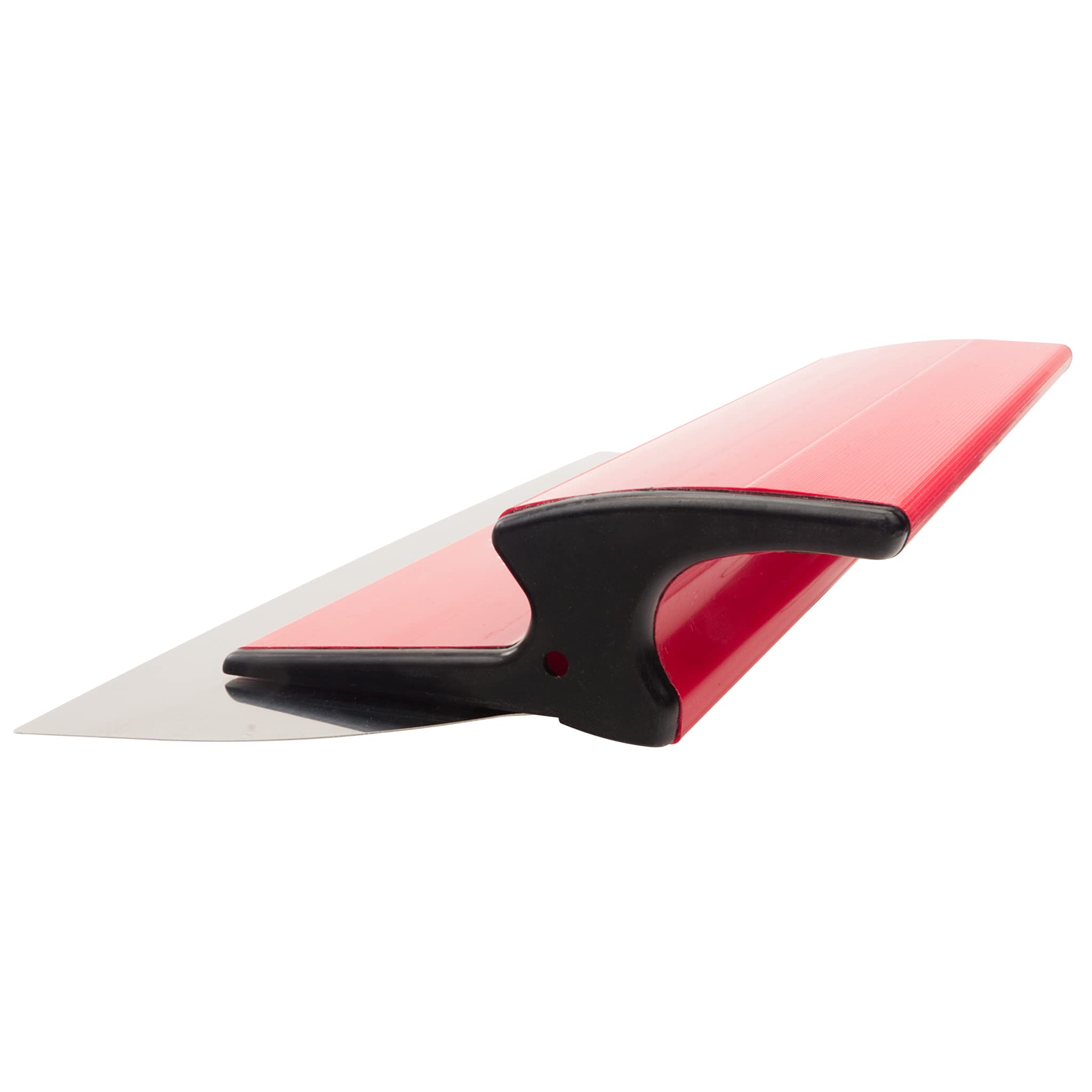 Trevendo Profi Flächenspachtel mit Z-Griff Flexogrip - 0,3 mm Edelstahlklinge - extra leicht, für Trockenbau, Wände und Decken Verputzen - Fassadenspachtel, Breitspachtel - 45 cm