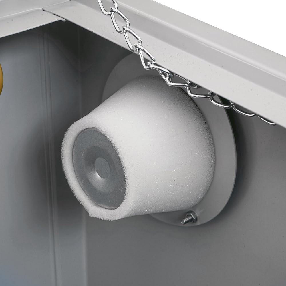 SOGI S-56 Sabbiatrice da banco professionale - 95 L - cabina di sabbiatura 580x480x300 mm - con accessori
