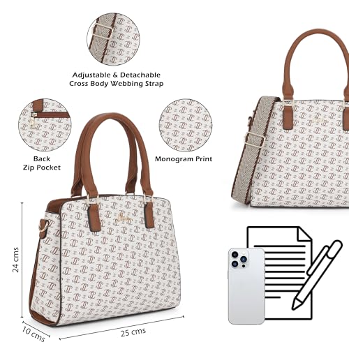 Image of Lavie Women's Ushawu Satchel Bag | Satchel Handbag for Work | Ladies Purse | Stylish Shoulder Bag | Gift for Women