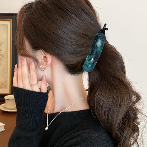 Pinzas para cabello curvadas francesas 6 piezas multicolor miniatura 3