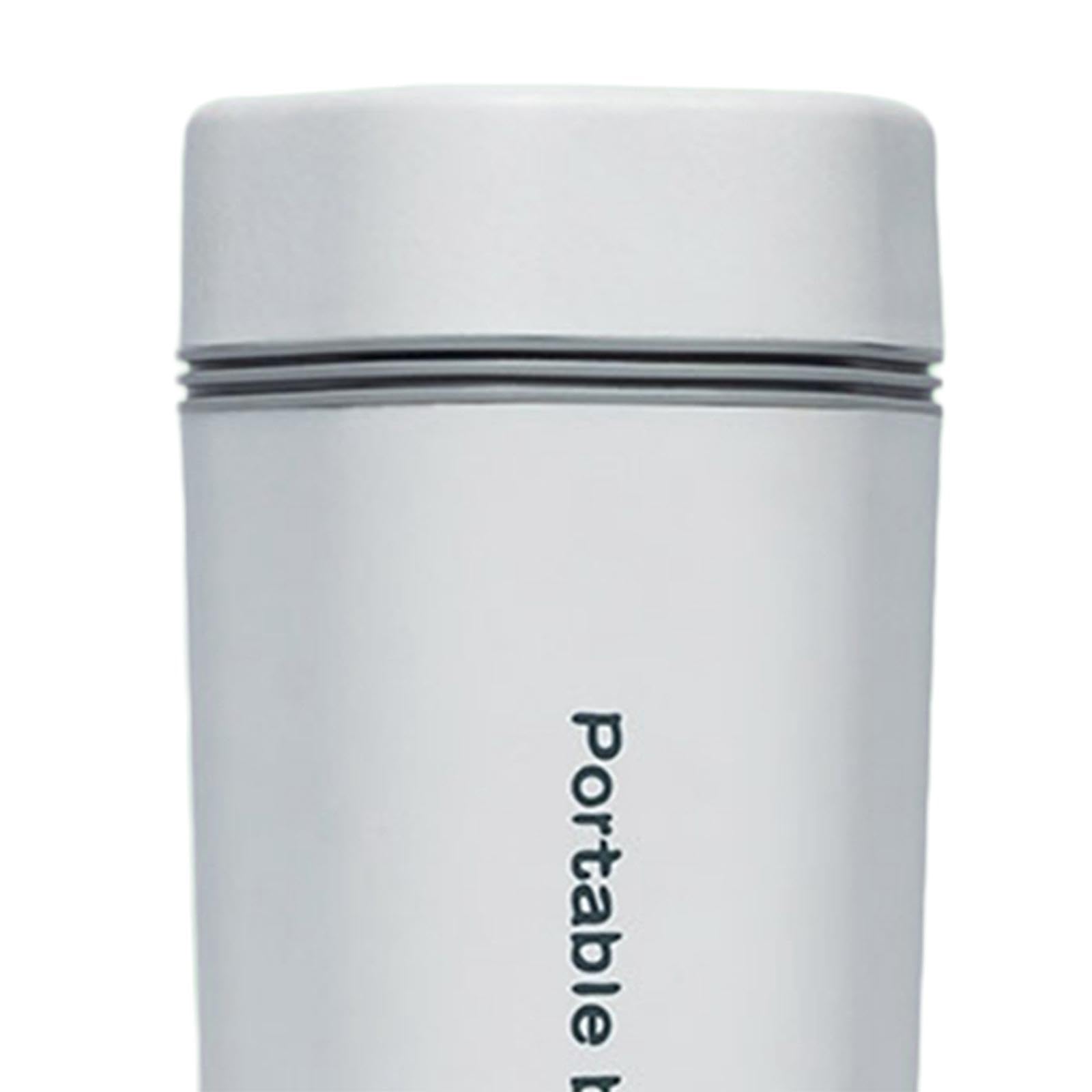 rockible Gobelet Isotherme pour véhicule, Tasse de Voyage à réchauffement instantané, récipient à café, thé, Tasse de déplacement, 12V Noir