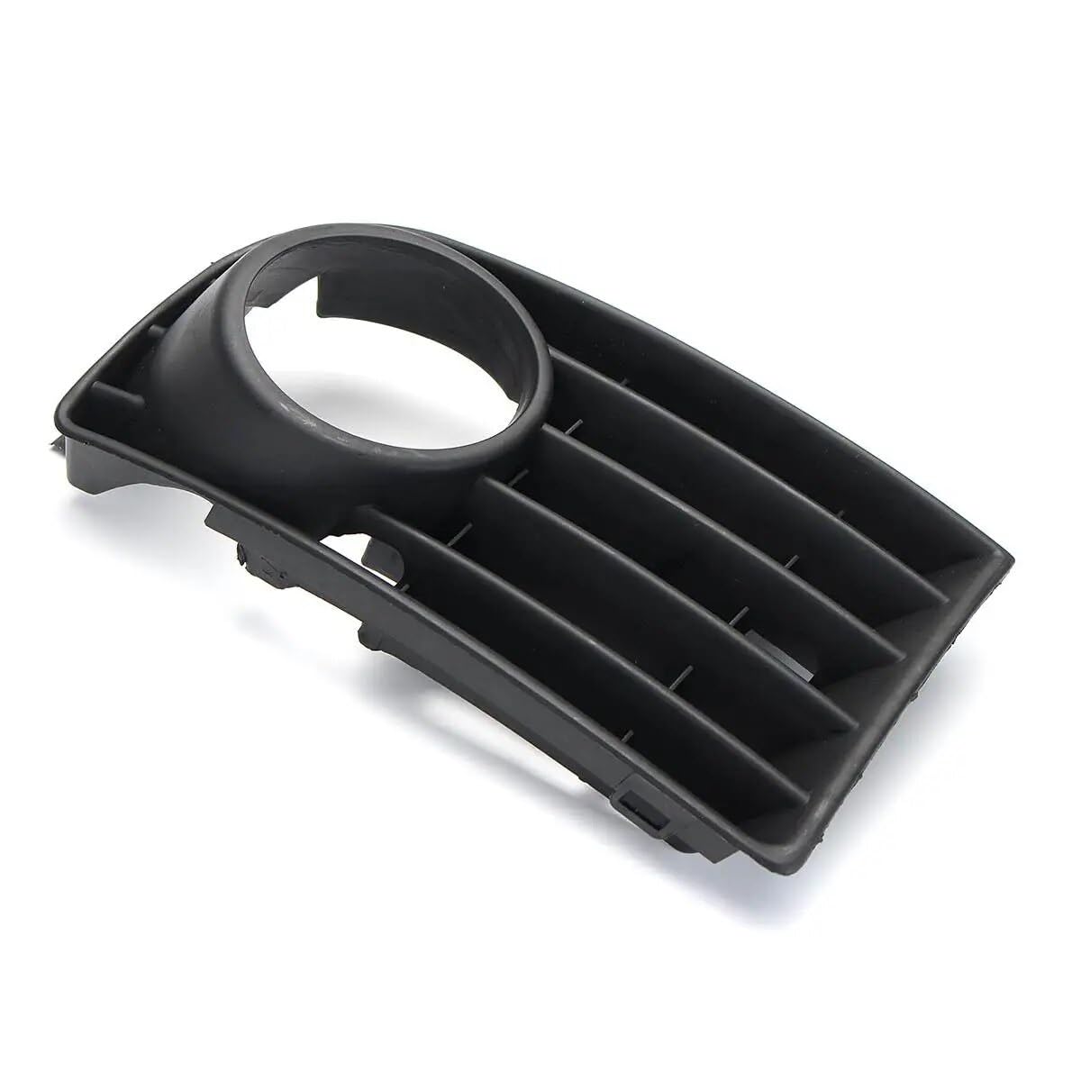 1 paio paraurti anteriore fendinebbia griglia rivestimento angolo fendinebbia griglia rivestimento lampada copertura anteriore LR ABS nero, for VW, for Golf, for MK5 2003-2009 Griglie anterior