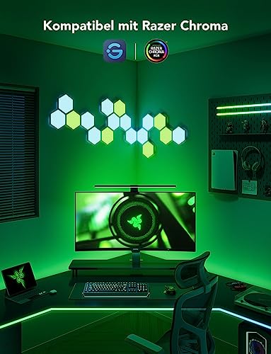 Govee G1 Gaming-Monitor-Licht, Smart RGBIC Wi-Fi LED-Hintergrundbeleuchtung – Ansicht 7