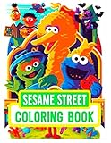  sesame street coloring book: for Kids and Adults with Fun, Easy, and Relaxing High-quality images