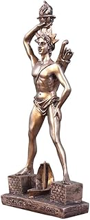 HGNMK Rzeźby statuetki amerykański vintage grecki zamówienie Bóg rzeźba postać abstrakcyjna rzeźba prometeusz statuetka dekoracja domu prezent urodzinowy