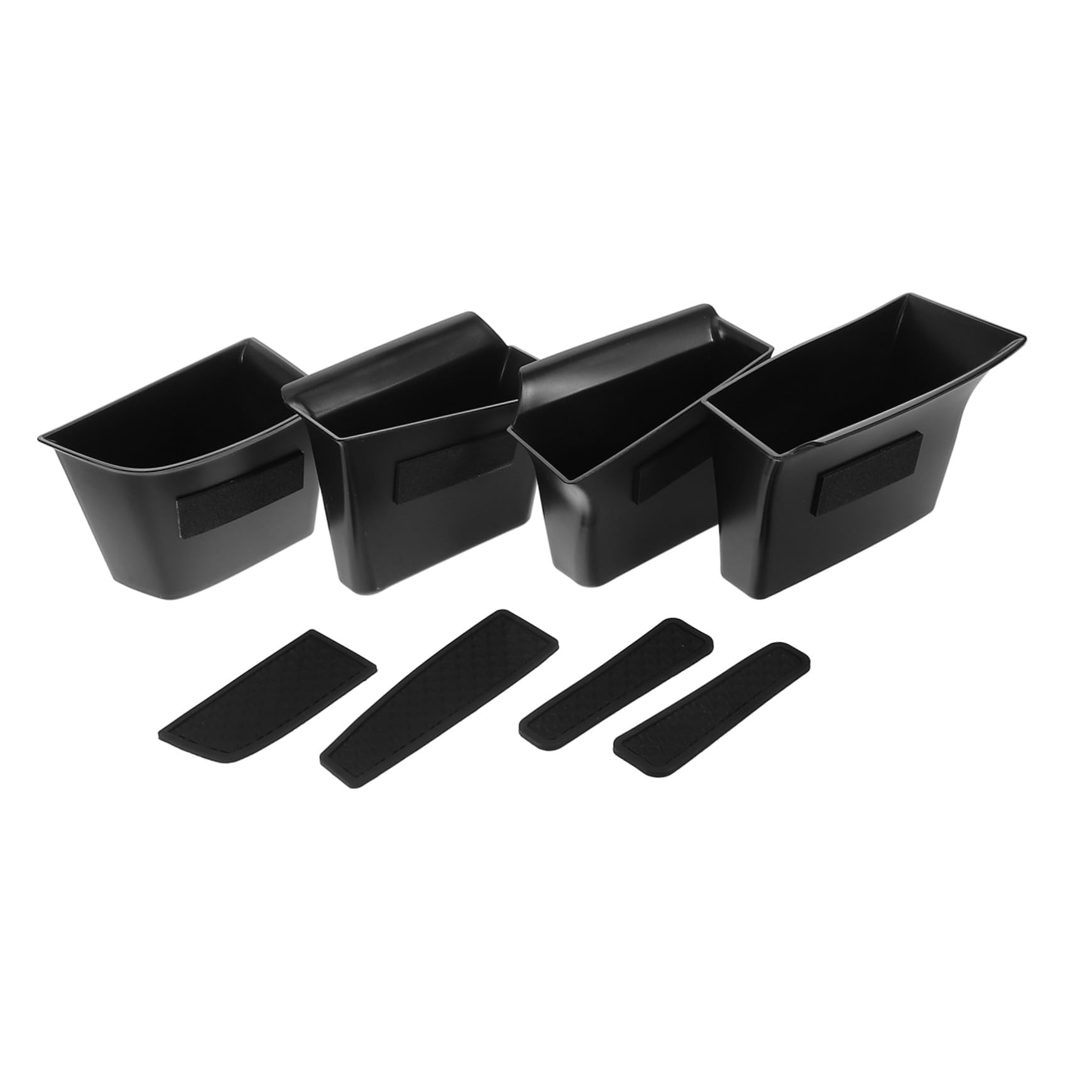 4 Stück Teiliges Auto Türgriff Organizer aus Langlebigem Kunststoff Multifunktionale Aufbewahrungsbox und Türgriff Praktische Innenraumlösung für Vorder Hintertüren