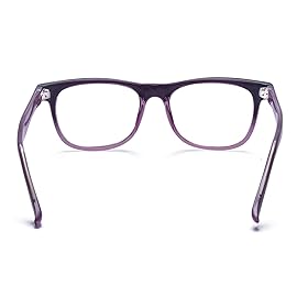 Outray Kids Computer Blue Light Blocking Glasses for Boys and Gilrs Age 3-12 Anti Eyestrain (Gradient Purple, 46)