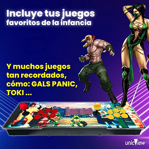 Pandora-box-3D-6100-Juegos-incluidos-Retro-Consola-Maquina-recreativa-Arcade-Video-Ultimo-modelo-2022-Versiones-Originales-Juegos-retro-incluye-juegos-2D-y-3D-Mame-Neogeo-2-joysticks
