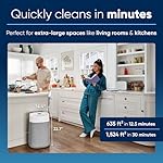 BLUEAIR Air Purifiers for Large Rooms, Cleans 3,048 Sqft In One Hour, HEPASilent Smart Air Cleaner For Home, Pets, Allergies, Virus, Dust, Mold, Smoke - Blue Pure 211i Max - Image 3