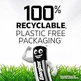 Energizer Recharge Power Plus - Rechargeable AA Batteries (8 Pack) - 2000 mAh NiMH Triple A Battery - 100% Recyclable Plastic Free Packaging - Image 4