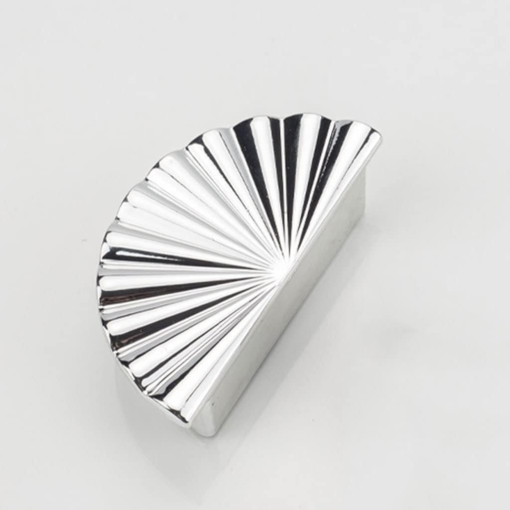 Sunflower Plastic Handle Nordic Light Luxury Cabinet TV Cabinet Handle Simple Golden Wardrobe Door(White-Fruit peach5)