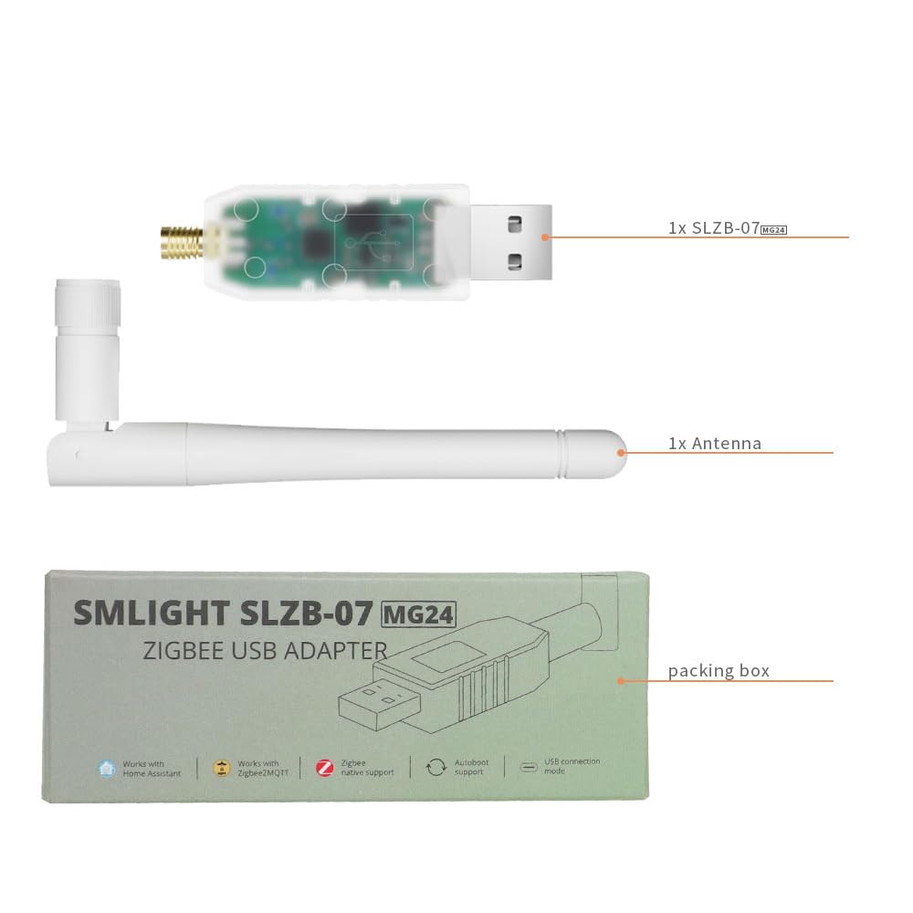 SMLIGHT SLZB-07MG24 Zigbee 3.0 Coordinator Thread/Matter Mini USB